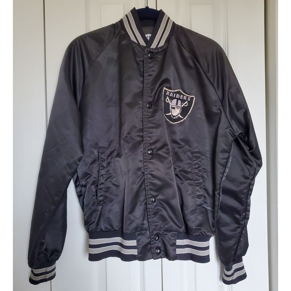 Vintage 90's L.A. Raider's Jacket Sz XL Youth Flaw La Habra California Just Win